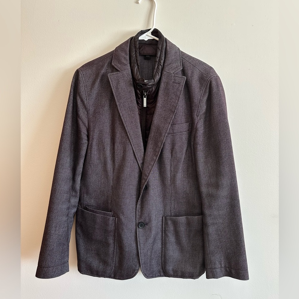 Hugo Boss Nalmar-T Sports Coat w/removable inlay puffer jacket 38R